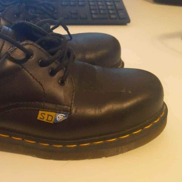 Dr Martens Airwair Steel Toe Safety Shoes - Picture 2 of 6
